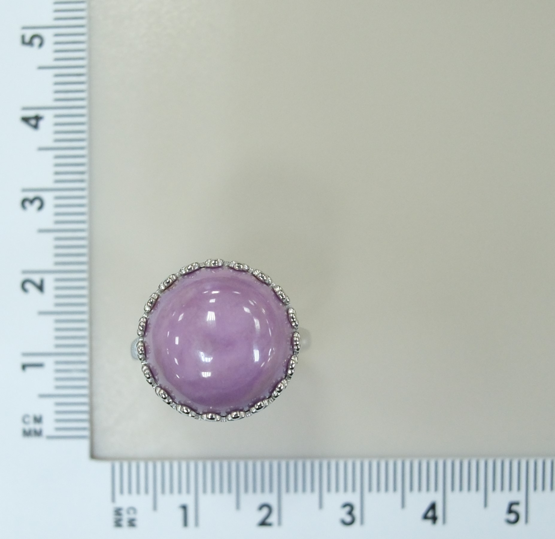 Серебряное кольцо с фосфосидеритом